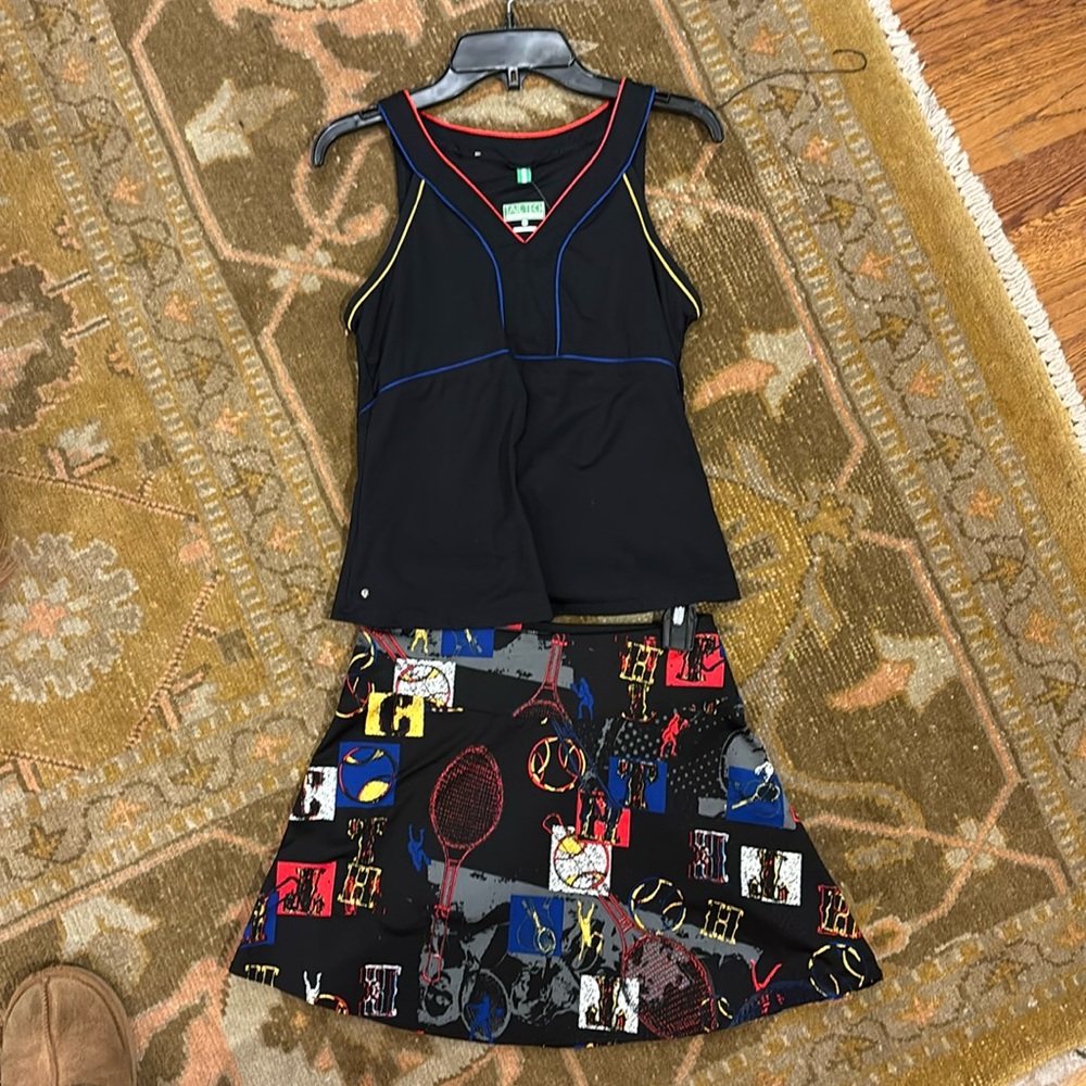 Tail Tech tennis outfit XS top S skirt